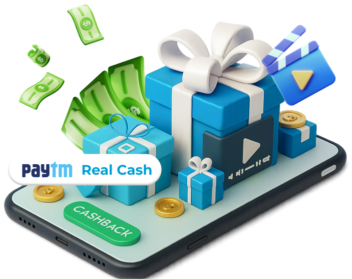 Earn Paytm Cash by Watching Videos
